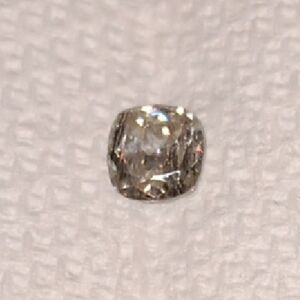 Moistenite 1.60 Ct Lab Cushion Cut Diamond